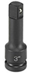 Grey Pneumatic 1/2" x 3" extension